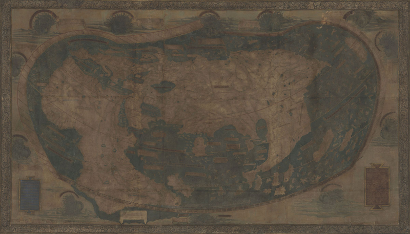 Illustration for article titled Científicos descifran uno de los mapas que pudo guiar a Cristóbal Colón